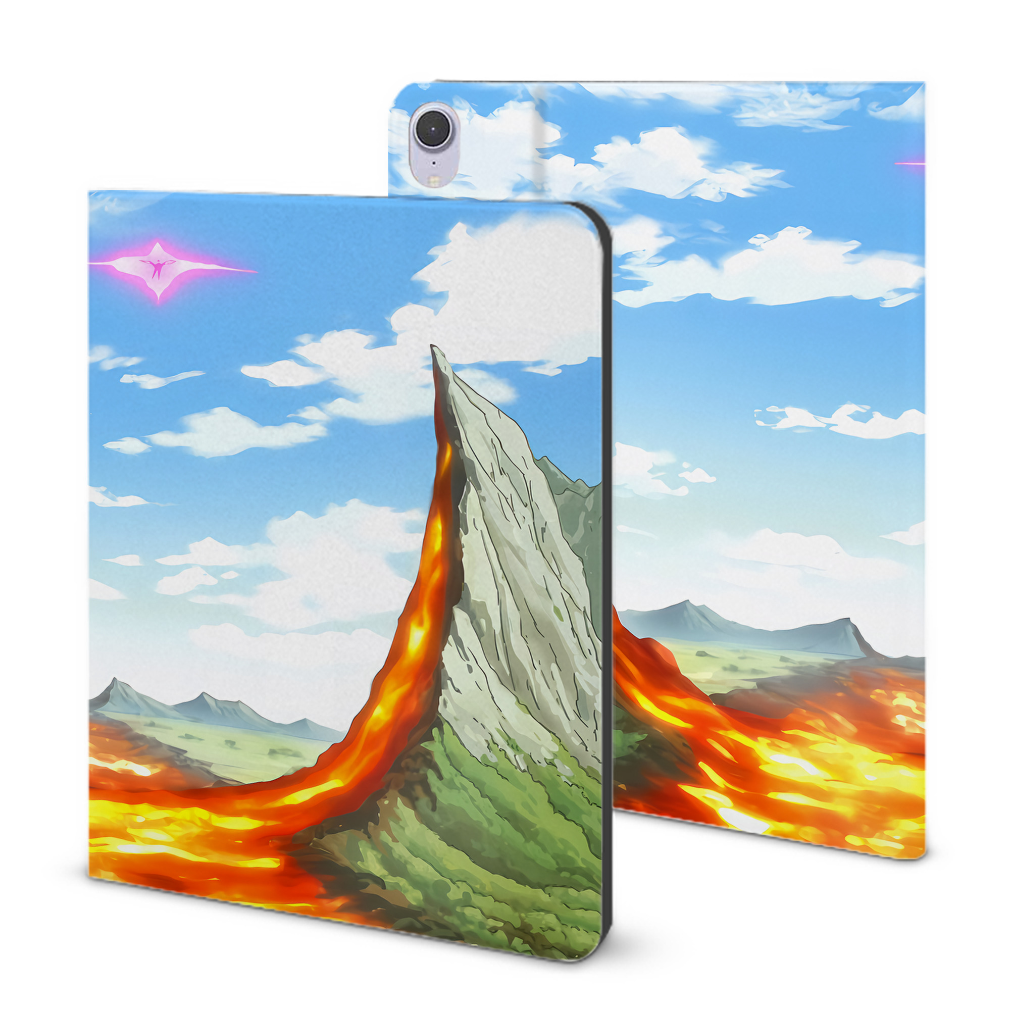 （画像用） 転スラ Regarding Reincarnated to Slime IPad ケース ブック型 PUレザー TPU 耐衝撃 軽量 薄型 ペン収納なし 全面保護 IPad 各モデル対応